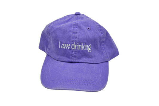 White Claw - "I am drinking" Purple Cap