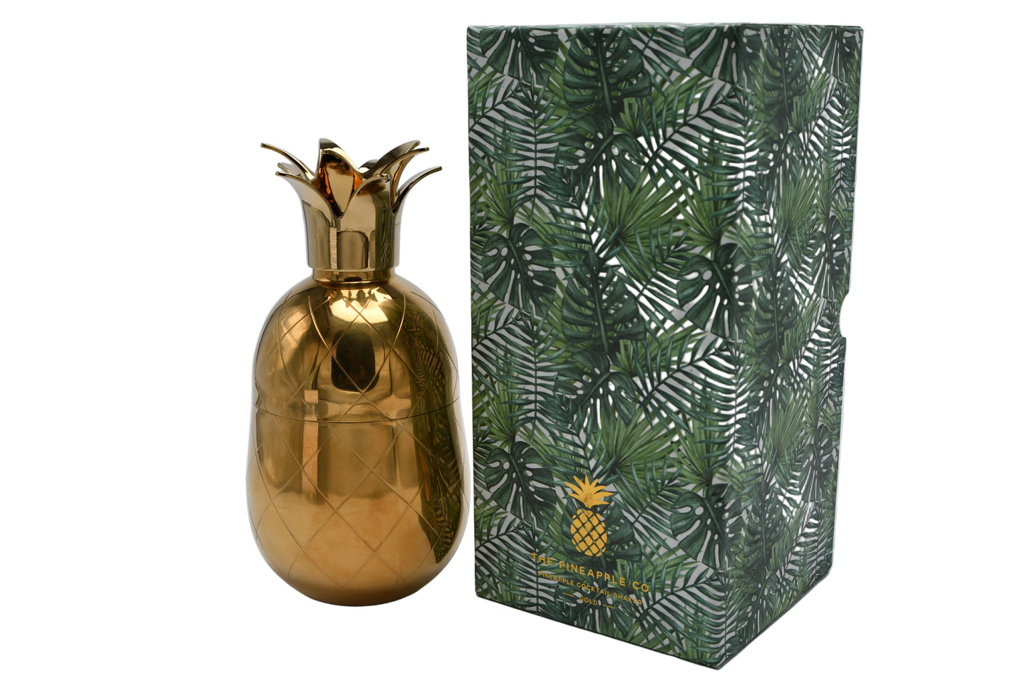 Mox Studio - Pineapple Cocktail Shaker - Gold