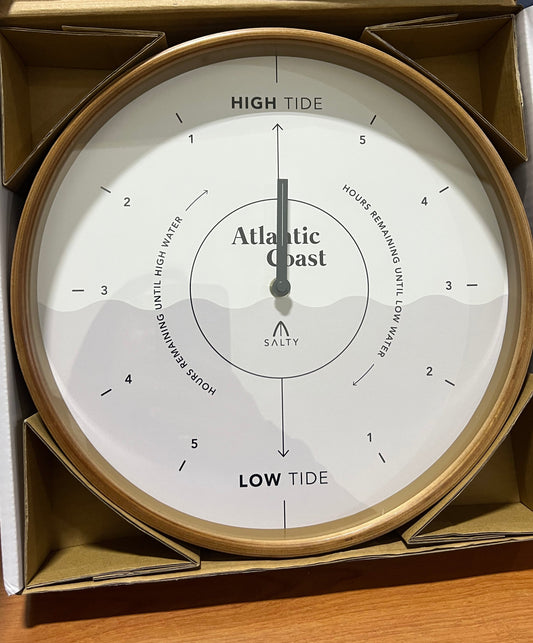 Salty Atlantic Coast Clock