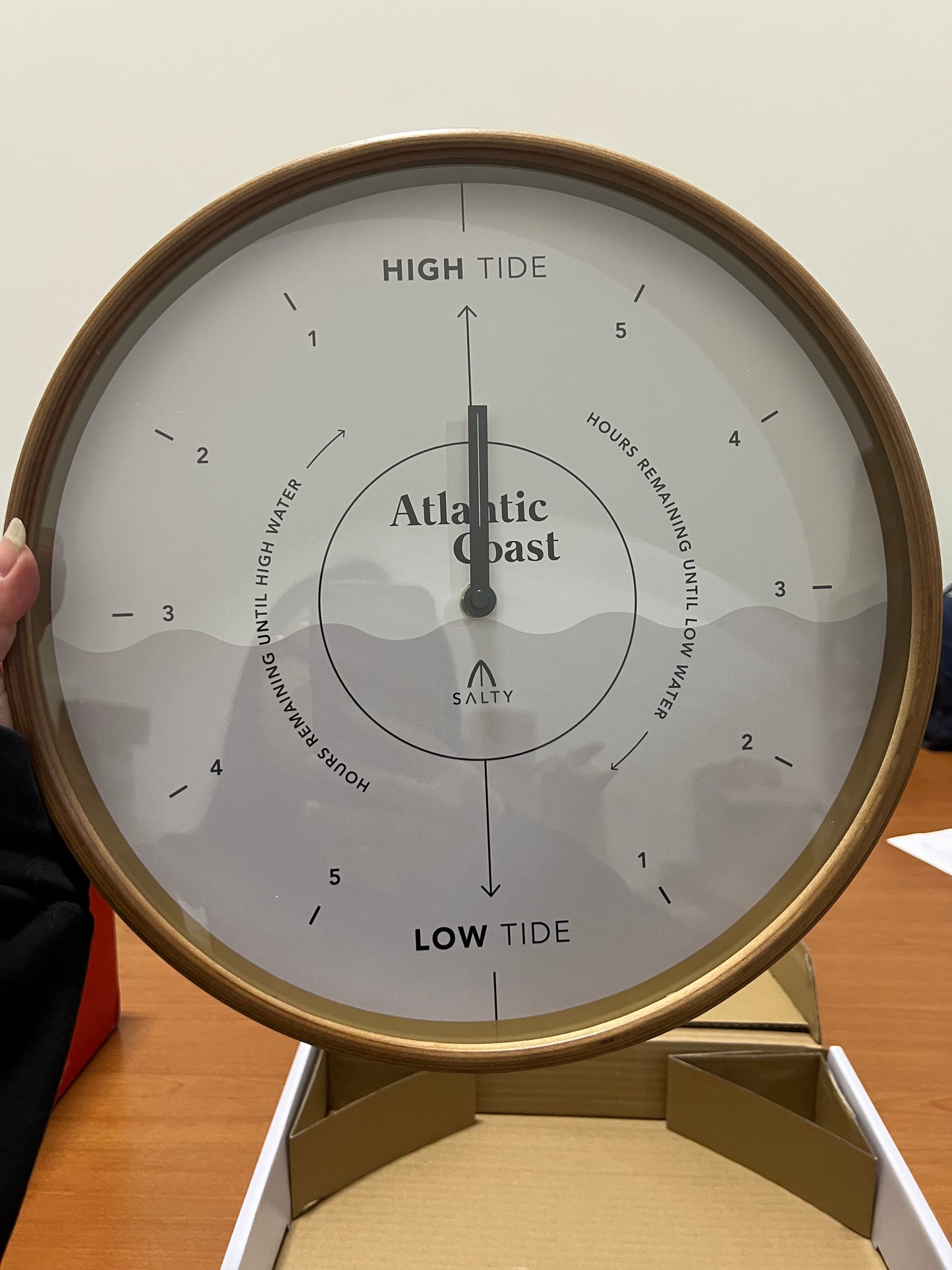 Salty Atlantic Coast Clock